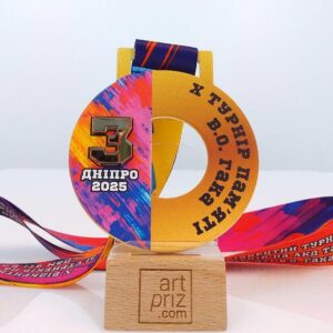 Медалі Х Відкритий Турнір зі Стрибків на АКД та ПМБ Д70мм АРТПРИЗ 1677-5