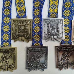 Медаль лита ДЗЮДО 62х77 мм АРТПРИЗ 1855-5