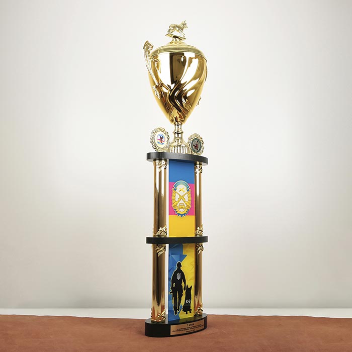 Кубок багатоярусний великий 25x87см АРТПРИЗ 2858K3