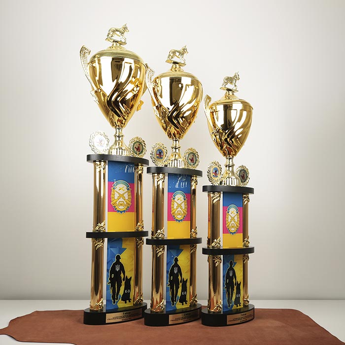 Кубок багатоярусний великий 25x87см АРТПРИЗ 2858K3