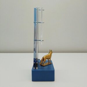 Нагорода "Вірний Захисник" – З 3D Фігуркою Собаки 30х13см Артприз 3979-5