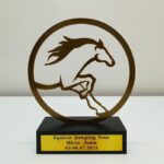 Елегантний кубок "Кінний Спорт" – Equicor Jumping Tour 19х23см 2N3754-5