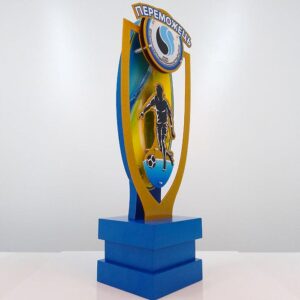 Кубок індивідуальний ШВБР з футболу 22x55см АРТПРИЗ N1615-5