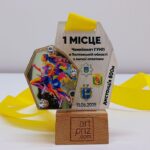 Медаль для турніру з легкої атлетики 75*75мм АРТПРИЗ 4197-5