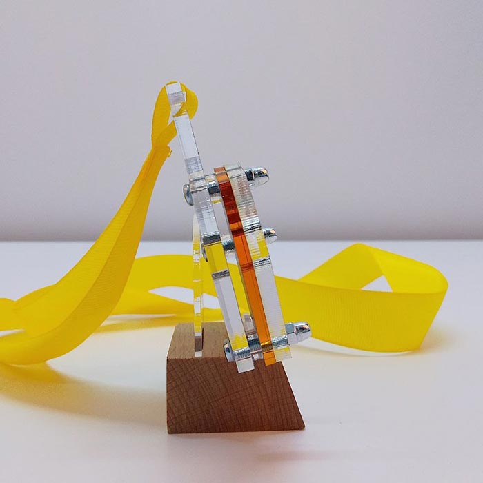 Медаль для турніру з легкої атлетики 75*75мм АРТПРИЗ 4197-5