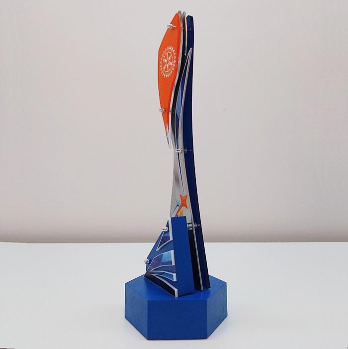 Кубок індивідуальний Rotary International 35х8см АРТПРИЗ 5800-5