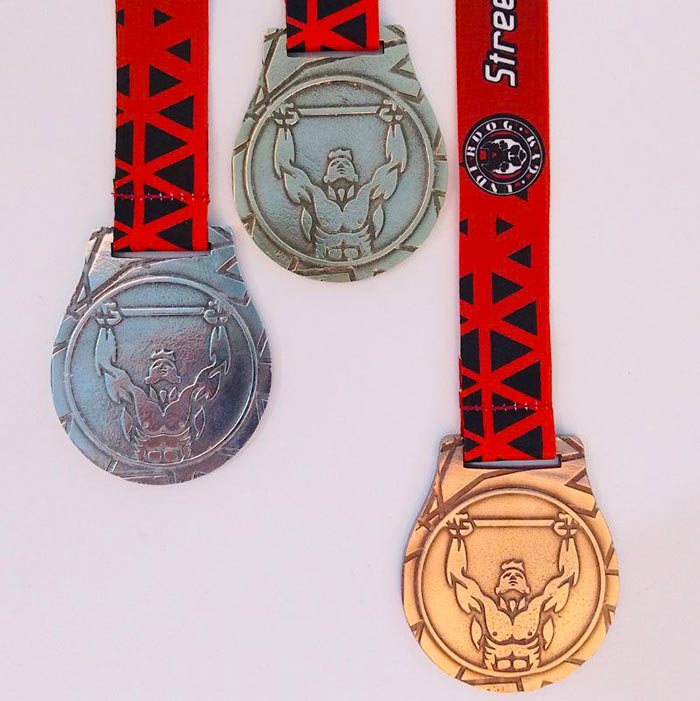 Медаль лита "Streetlifting Cup" Д60мм АРТПРИЗ 4696-5