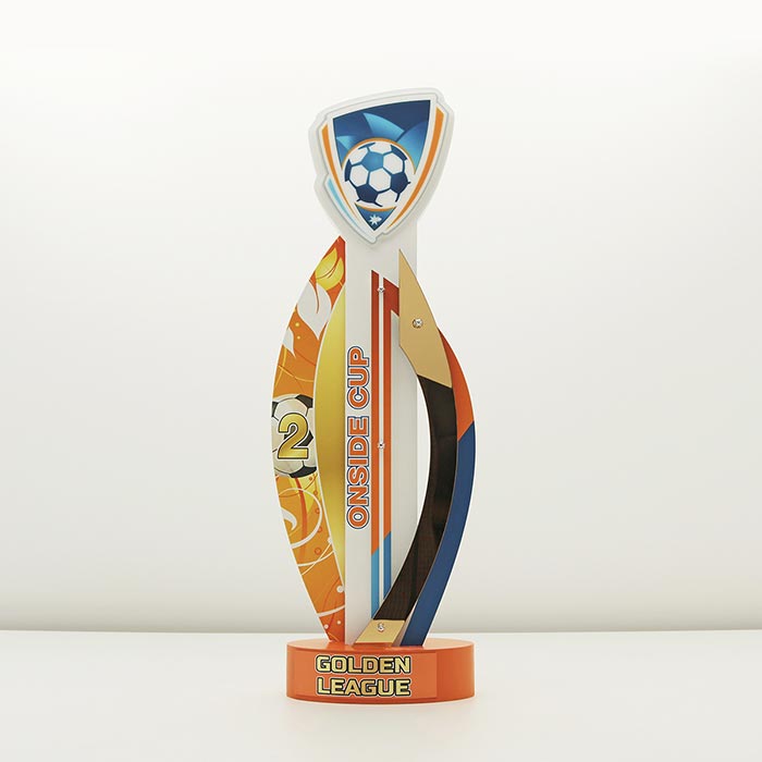 Кубок футбольний ONSIDE CUP 2 місце 49х17см Артприз 2086-2