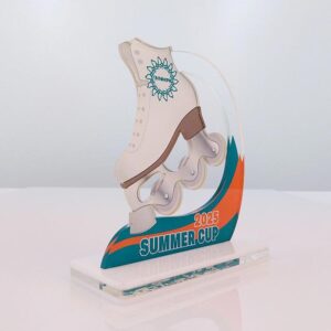 Нагорода "Summer Cup" для змагань з роликового спорту 12х13см АРТПРИЗ 5040-5