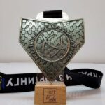 Медаль лита "Чемпіонат України з Хортингу" 10х11см АРТПРИЗ 2656-5