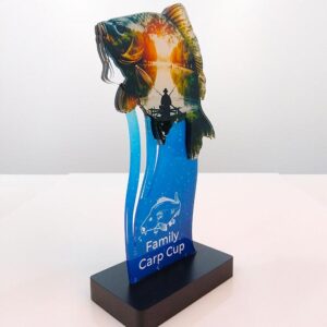 Кубок "Family Carp Cup" Нагорода для Рибальських Змагань13х25см АРТПРИЗ 5377-5