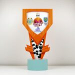 Кубок перехідний "Шкільні Ліги. Кіберспорт" 23х60см АРТПРИЗ 2091-5