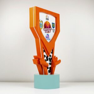 Кубок перехідний "Шкільні Ліги. Кіберспорт" 23х60см АРТПРИЗ 2091-5