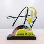 Тенісний приз "Andriy 28 Open" 30х30см АРТПРИЗ 4917-5