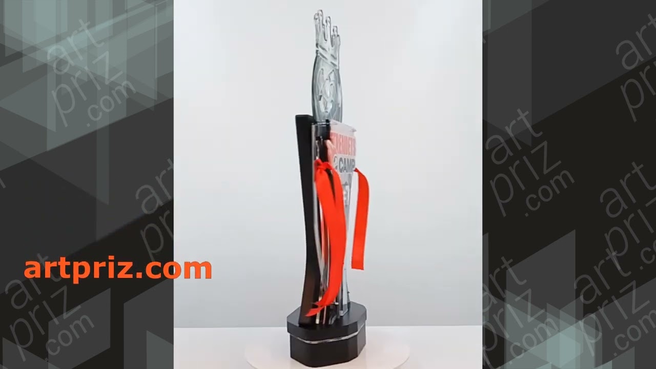 Кубок Футбольний TRENDETS CAMP #7 26х60см АРТПРИЗ 5259-5