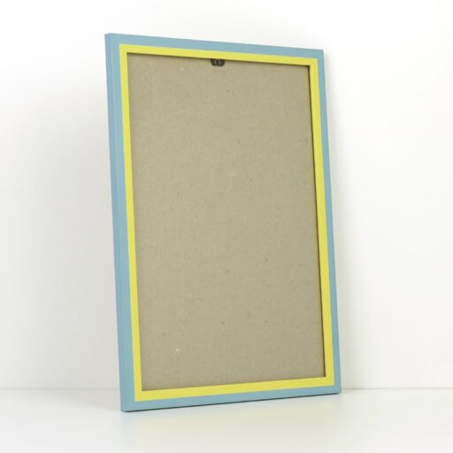 Рамка для дипломів грамот подяк фотографій колір жовто-блакитний 21х30см А4 PNKA4