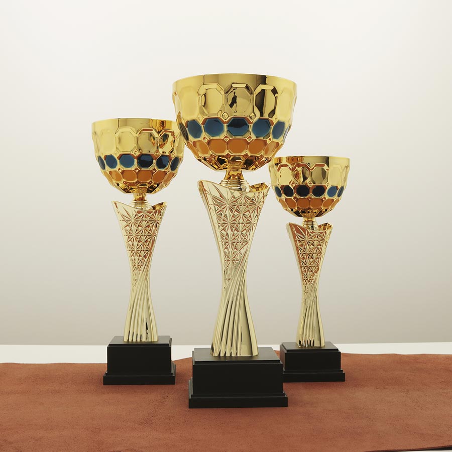 Кубок нагородний K6047B Чаша D14см Висота 37см