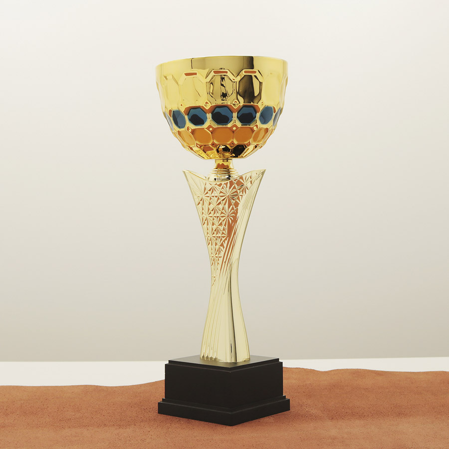 Кубок нагородний K6047C Чаша D12см Висота 32 см