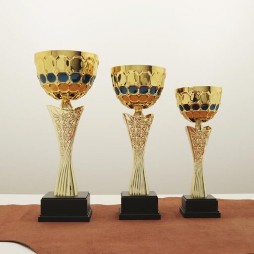 Кубок нагородний K6047C Чаша D12см Висота 32 см