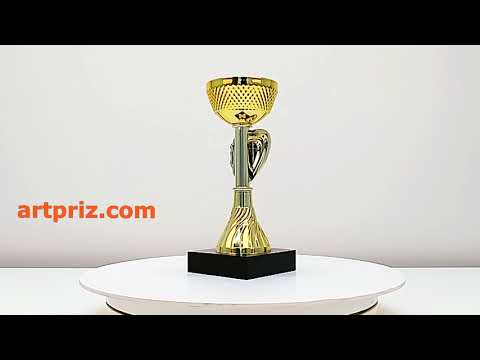 Кубок нагородний 6023C Чаша D7см Висота 16см