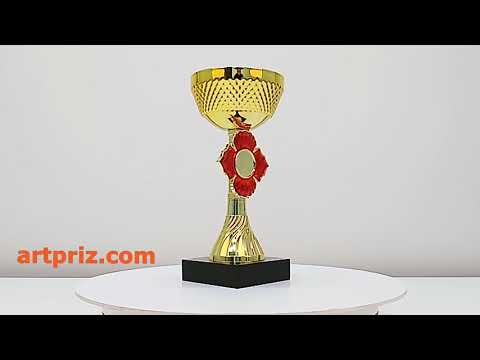 Кубок нагородний 6024С Чаша D7см Висота 18см