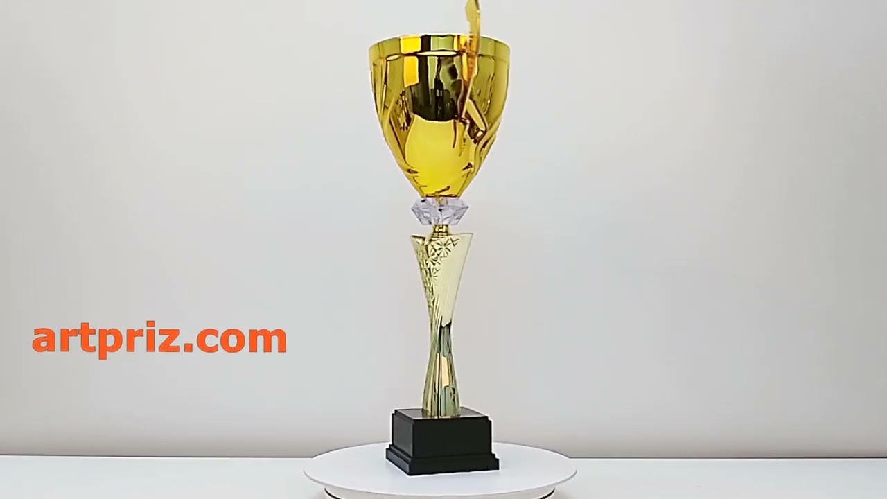 Кубок нагородний K6032C Чаша D14см Висота 45см