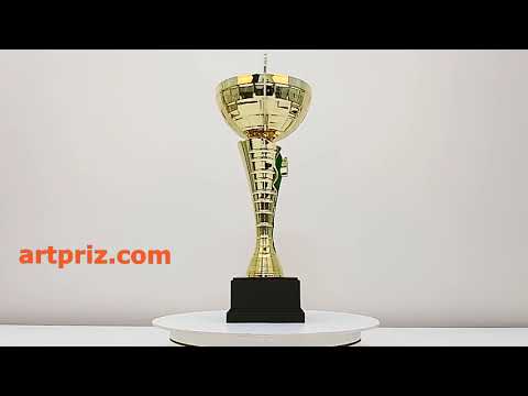 Кубок нагородний K6037А Чаша D16см Висота 37см