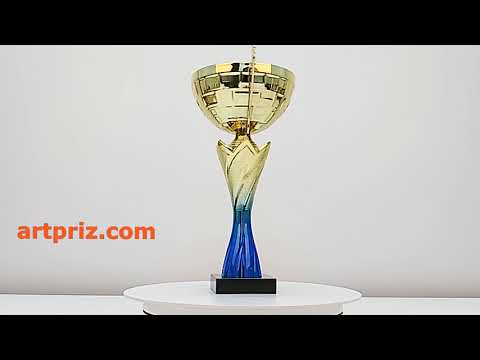 Кубок нагородний K6039B Чаша D14см Висота 30см