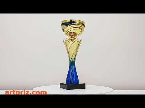 Кубок нагородний K6040B Чаша D10см Висота 26см