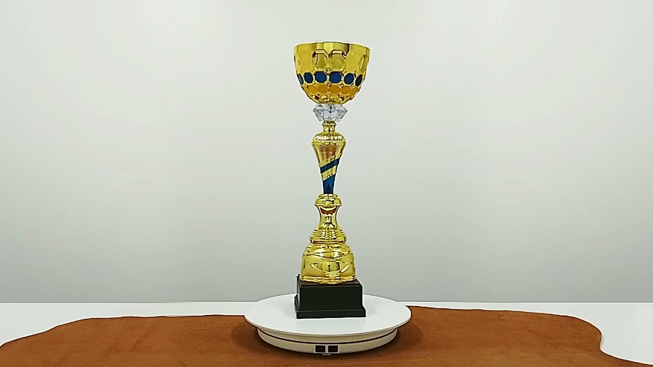 Кубок нагородний K6046B Чаша Д14см Висота 47см