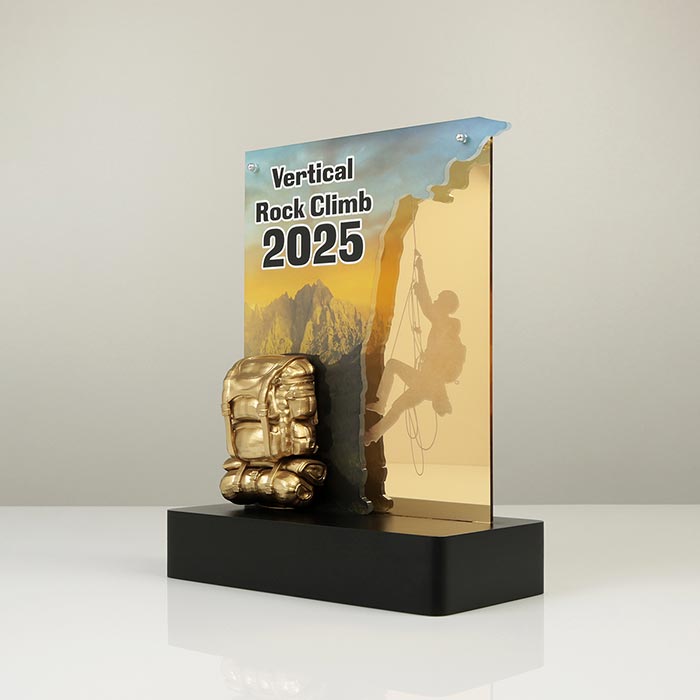 Нагорода "VERTICAL ROCK CLIMB" 21x26см Артприз 5943-5