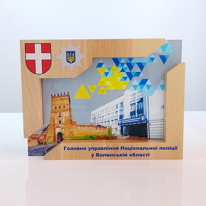 Подяка Центр бойових мистецтв Віталія Гагаріна 28х21см Артприз 626-5