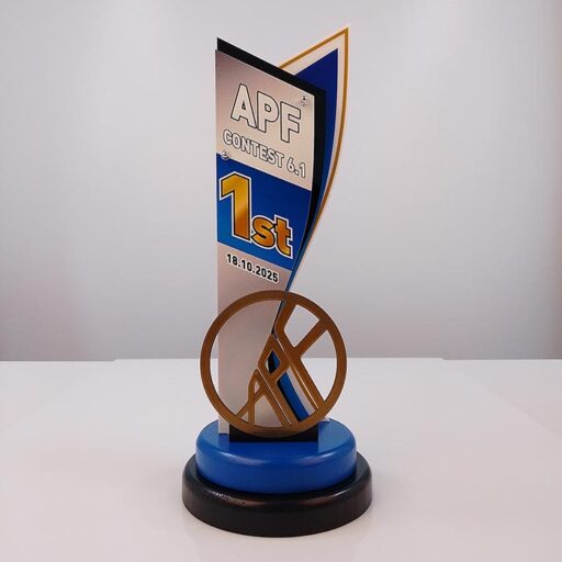 Нагорода Parkour Сontest  6.1 33х13см Артприз 3108-5