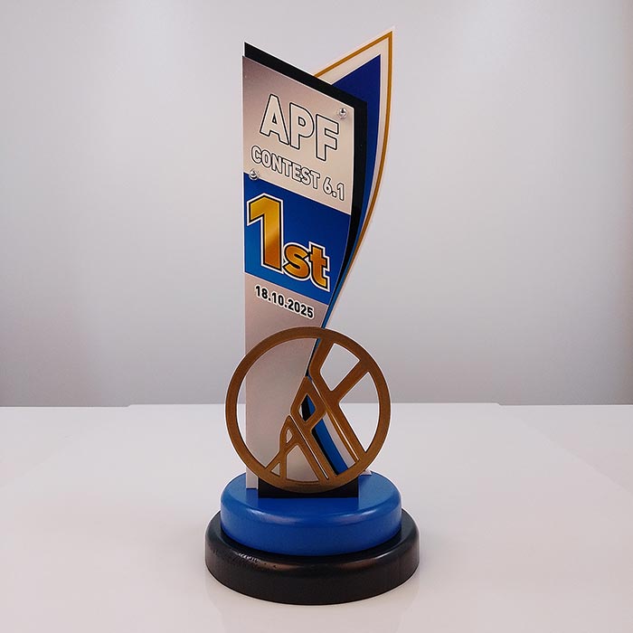 Нагорода Parkour Сontest  6.1 33х13см Артприз 3108-5