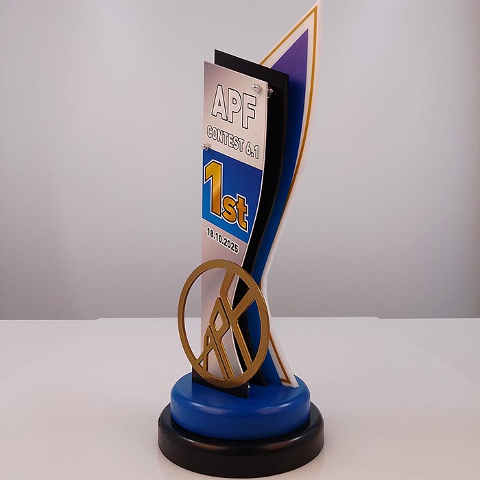 Нагорода Parkour Сontest  6.1 33х13см Артприз 3108-5