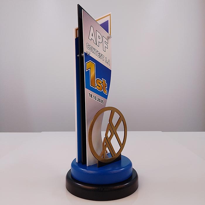 Нагорода Parkour Сontest  6.1 33х13см Артприз 3108-5