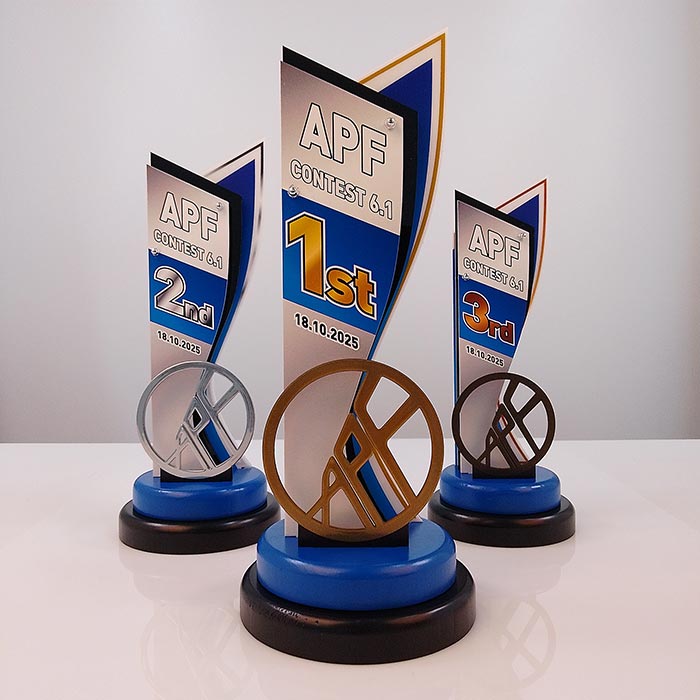 Нагорода Parkour Сontest  6.1 33х13см Артприз 3108-5