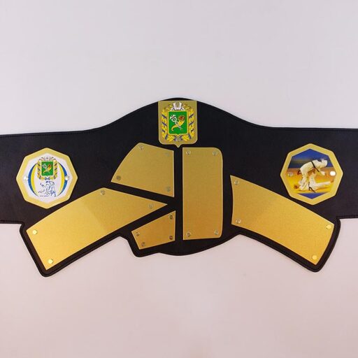 Чемпіонський Пояс Преміум-класу «ДЗЮДО» 1255х346мм Артприз 8350-5