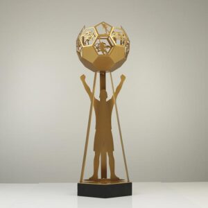 Кубок Футбольний з металевим м'ячем 55см Артприз 6611-5