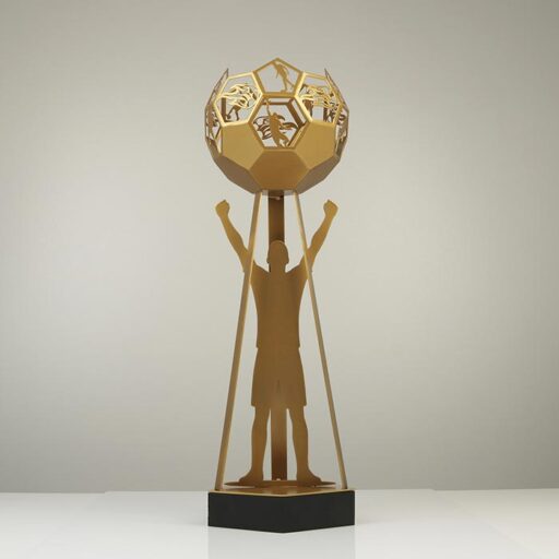 Кубок Футбольний з металевим м'ячем 55см Артприз 6611-5