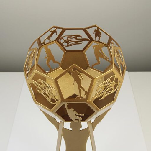 Кубок Футбольний з металевим м'ячем 55см Артприз 6611-5