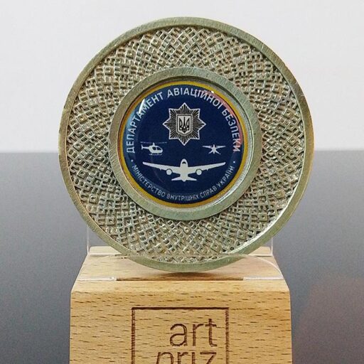 Коїн ДАБ МВСУ 50мм Артприз 5364K5