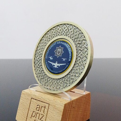 Коїн ДАБ МВСУ 50мм Артприз 5364K5