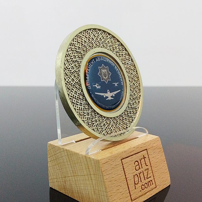 Коїн ДАБ МВСУ 50мм Артприз 5364K5