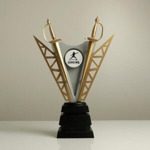 Нагорода кубок Фехтування 432х579мм Артприз