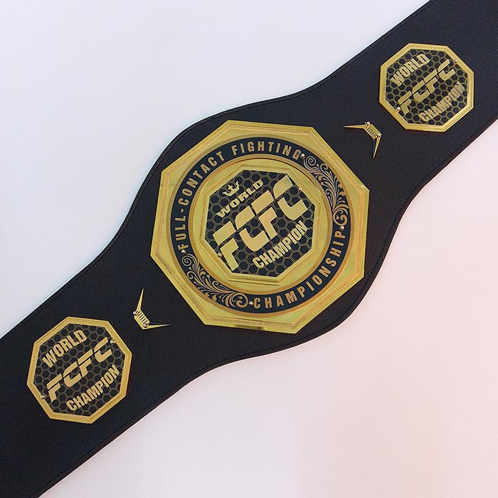 Чемпионский пояс премиум-класса 1255х310мм FCFC Артприз 7114-5