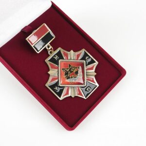 Ювілейна Відзнака Орденська Медаль лита з колодкою 35 років УНСО 60мм Артприз 1346-5