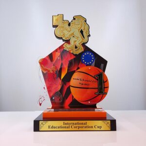 Кубок Баскетбол International Educational Corporation Cup 33x50см Артприз 3377B5
