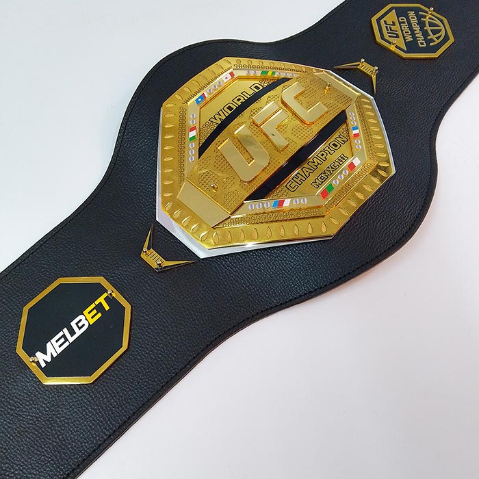 Чемпіонський Пояс Преміум-класу UFC 1255х310мм Артприз 2195-5