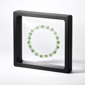 3D-Рамка-Вітрина для коїнів медалей та Ювелірних Прикрас 9х9см чорна PL9B